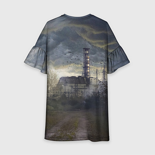 Детское платье STALKER Саркофаг / 3D-принт – фото 2