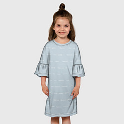 Платье клеш для девочки Бесконечное счастье, цвет: 3D-принт — фото 2