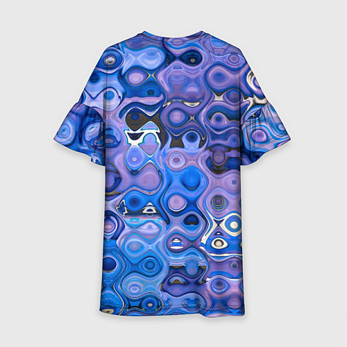 Детское платье Blurring colors / 3D-принт – фото 2