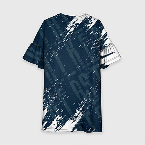 Детское платье Stalker - краска / 3D-принт – фото 2