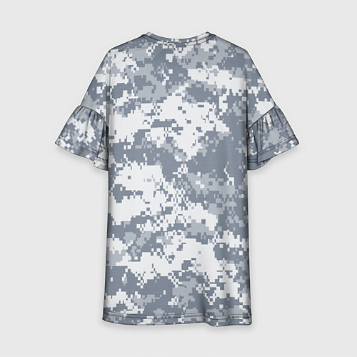 Детское платье UCP камуфляж США / 3D-принт – фото 2