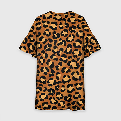 Детское платье Леопардовый цвет / 3D-принт – фото 2