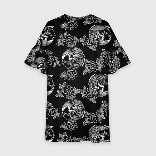 Детское платье Гейша - кошка / 3D-принт – фото 2