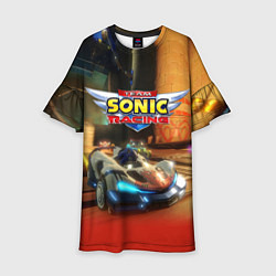 Детское платье Team Sonic racing - hedgehog - video game