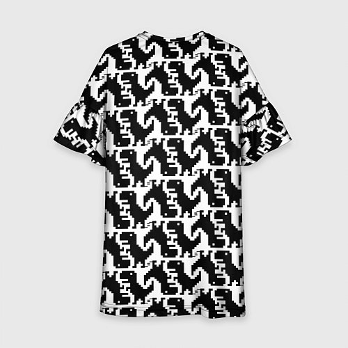 Детское платье Динозаврик - паттерн / 3D-принт – фото 2