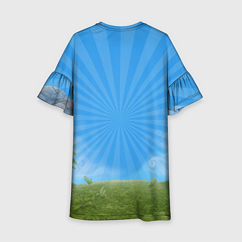 Детское платье My Singin Monsters - Зерномех / 3D-принт – фото 2