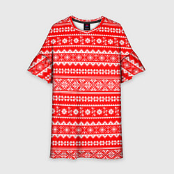 Детское платье Jacquard pattern