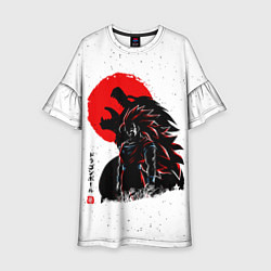 Детское платье Dragon Ball красная луна