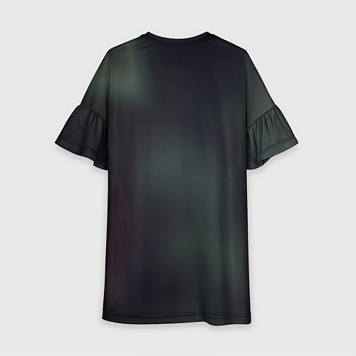 Детское платье Чумной доктор в толпе / 3D-принт – фото 2