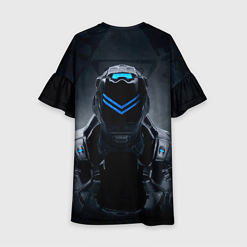 Детское платье Extraction Valley / 3D-принт – фото 2