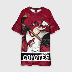 Детское платье Arizona Coyotes маскот