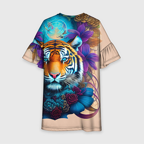 Детское платье Tiger tattoo - irezumi - art / 3D-принт – фото 2