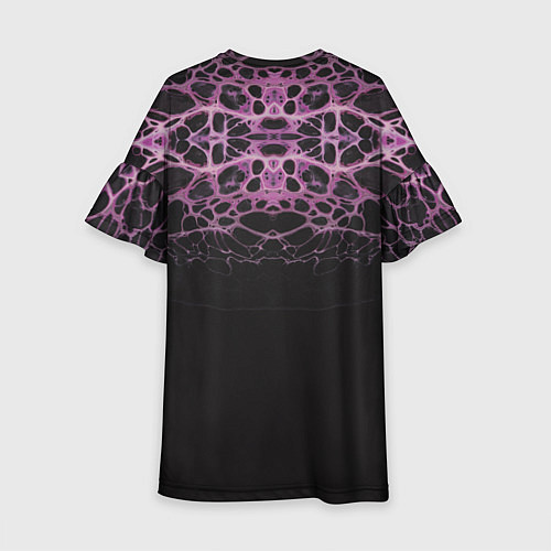 Детское платье Флористические разводы / 3D-принт – фото 2