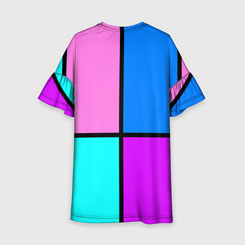 Детское платье Firm аля 80-е / 3D-принт – фото 2