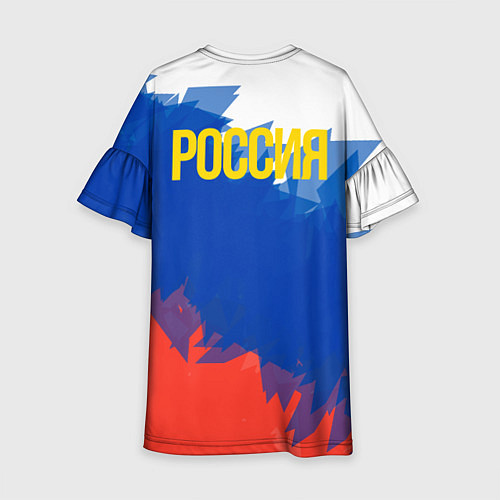 Детское платье Я патриот России / 3D-принт – фото 2