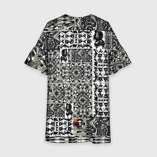 Детское платье Орнамент древних цивилизаций / 3D-принт – фото 2