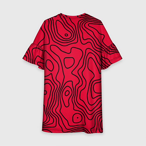 Детское платье T1 форма red / 3D-принт – фото 2