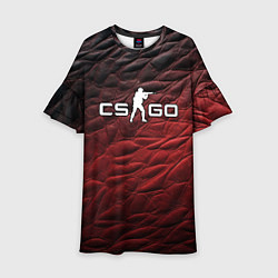 Детское платье CS GO dark red