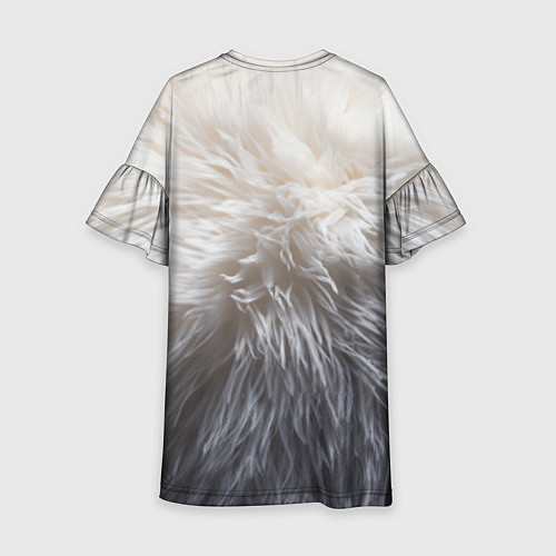 Детское платье Брутальный бегемот / 3D-принт – фото 2