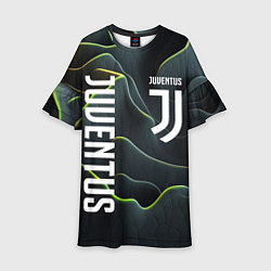 Детское платье Juventus dark green logo