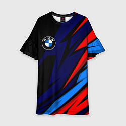 Детское платье BMW - m colors and black