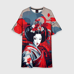 Детское платье Geisha vector style