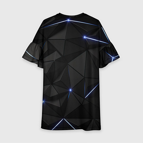 Детское платье Stafield logo black / 3D-принт – фото 2
