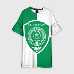 Платье клеш для девочки ФК Ахмат, цвет: 3D-принт