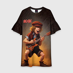 Детское платье ACDC art