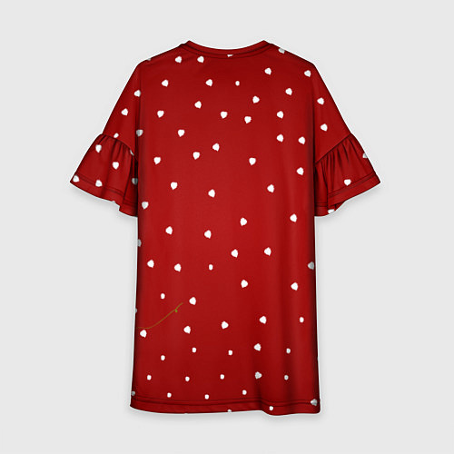 Детское платье Лама - альпака с леденцом / 3D-принт – фото 2