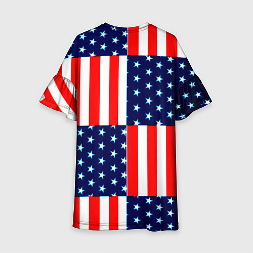 Детское платье NASA usa space logo / 3D-принт – фото 2