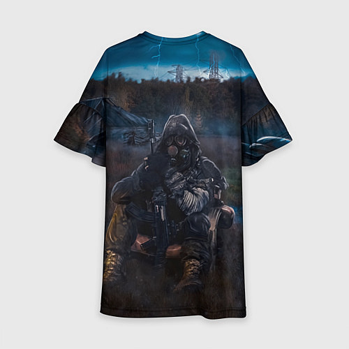 Детское платье STALKER 2 на привале / 3D-принт – фото 2