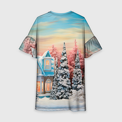 Детское платье Новый год 2024 символ года дракон / 3D-принт – фото 2