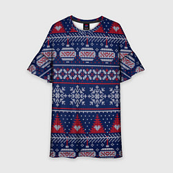 Детское платье New Years sweater