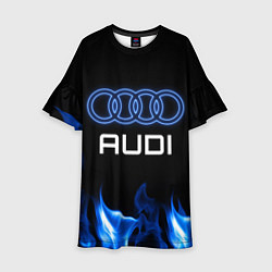 Детское платье Audi neon art