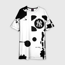 Детское платье New York yankees - baseball team pattern