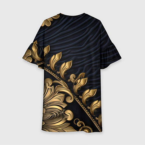 Детское платье Золотой герб России лепнина / 3D-принт – фото 2