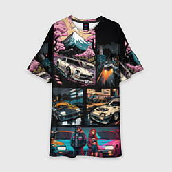 Детское платье Japanese jdm art