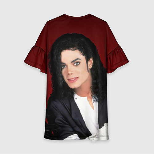 Детское платье Michael Jackson с пантерой и автографом / 3D-принт – фото 2