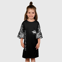 Платье клеш для девочки Мертвы к рассвету, цвет: 3D-принт — фото 2