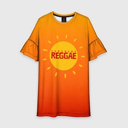 Детское платье Orange sunshine reggae