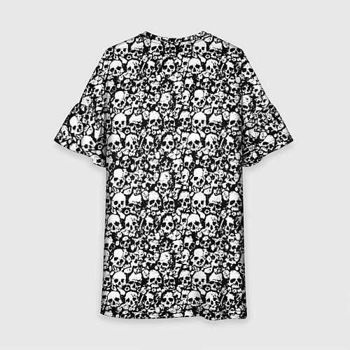 Детское платье Very much skulls / 3D-принт – фото 2