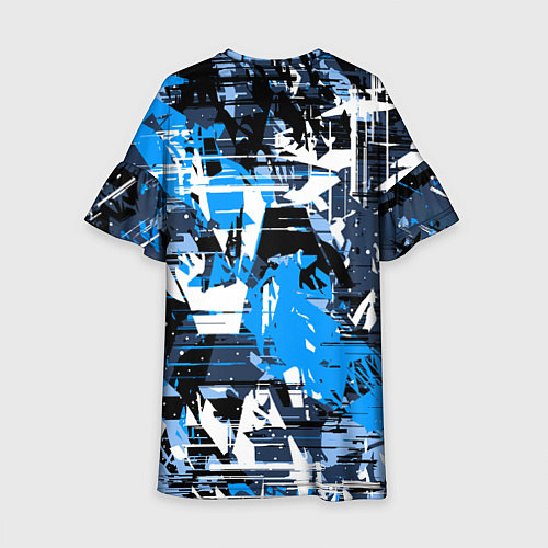 Детское платье Extreme glitch / 3D-принт – фото 2