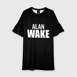 Детское платье Alan Wake white logo