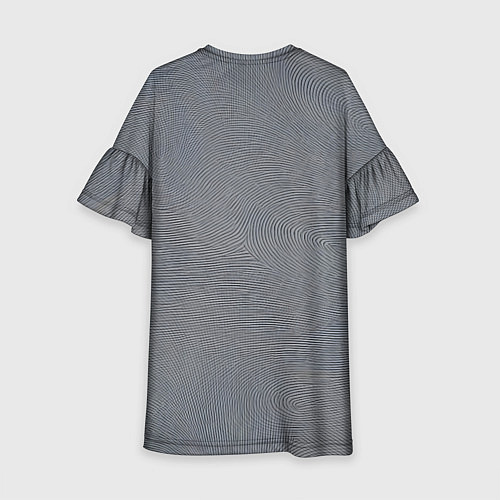 Детское платье Отпечатки / 3D-принт – фото 2