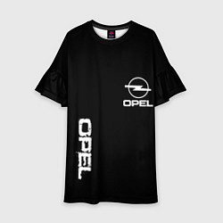 Детское платье Opel white logo