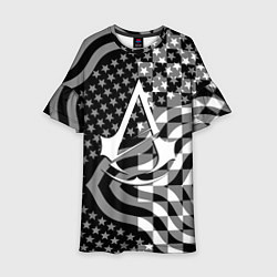 Детское платье Assassins Creed logo game usa