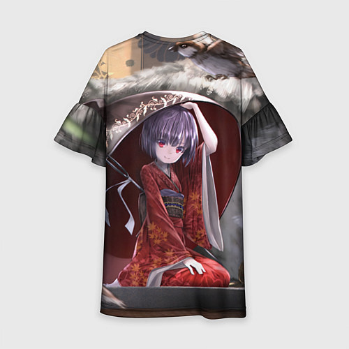 Детское платье Touhou Project Симмёмару Сукуна / 3D-принт – фото 2