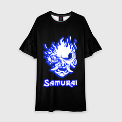 Детское платье Samurai logo ghost