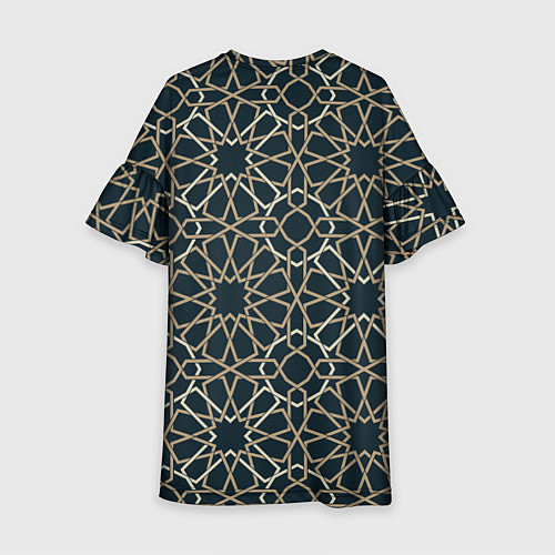 Детское платье Геометрический паттерн арабеска / 3D-принт – фото 2